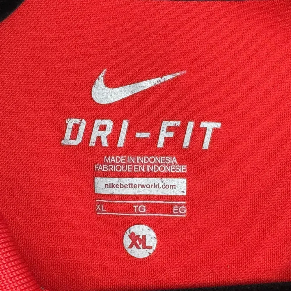 Arizona Wildcats Nike Dri-fit Red Polo‎ Shirt Top *PLEASE READ-Flaw*